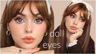 Wearable DOLL / ANIME EYES Tutorial for Fall👀🍂🧡