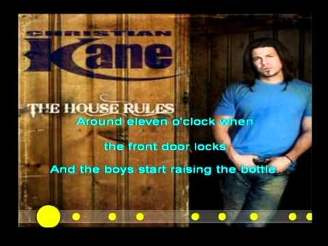 The House Rules- Christian Kane (Lyrics)