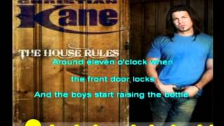 The House Rules- Christian Kane (Lyrics)