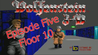 Wolfenstein 3D - Episode 5: Trail of the Madman (Floor 10) - PC Version