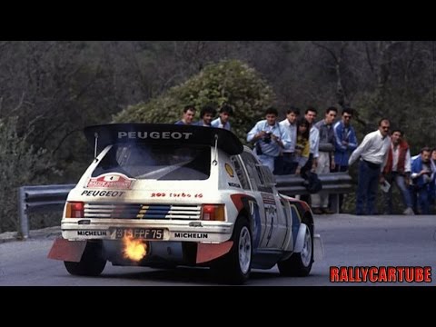 Peugeot 205 T16 Evo2 Gruppo B Pure Engine Sound