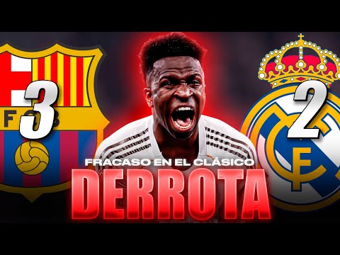 EL BARCA le GANA 3-2 al REAL MADRID y son CAMPEONES de la SUPERCOPA de ESPAÑA.