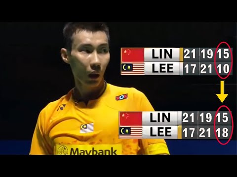 Lee Chong Wei's INSANE COMEBACK against Lin Dan