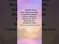 Isaiah 26:3 (KJV adapted) | Perfect Peace for a Trusting Heart 🌿