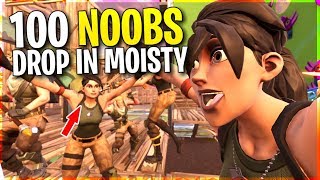 100 Players Say Goodbye to Moisty Mire in Fortnite Battle Royale (new portal)