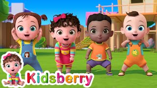 Head Shoulders Knees and Toes | Kidsberry Nursery Rhymes & Baby Songs
