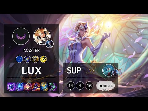 Lux Support vs Zilean - EUW Master Patch 12.5