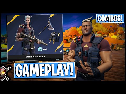 *NEW* HAZARD PLATOON PACK | 2 Edit Styles | Gameplay + Combos! Before You Buy (Fortnite BR)