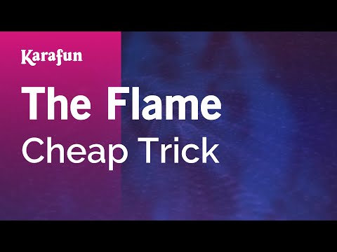 The Flame - Cheap Trick | Karaoke Version | KaraFun