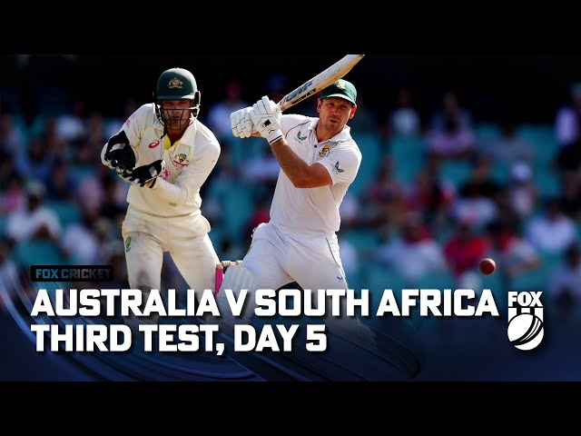 Australia vs South Africa – Third Test, Day Five Highlights | 08/01/23 | FOX Cricket