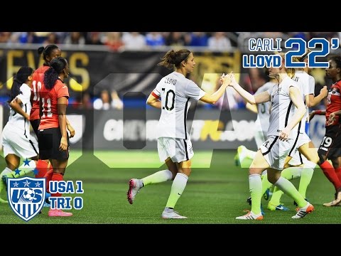 WNT vs. Trinidad & Tobago: Carli Lloyd Goal - Dec. 10, 2015