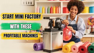 15 Machines to START your MINI FACTORY - Profitable Garage Businesses