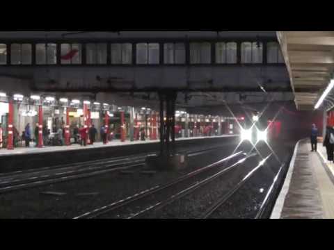 68019 with 68001 dit 6k27 Carlisle - Crewe Engineers, 21st December 2018