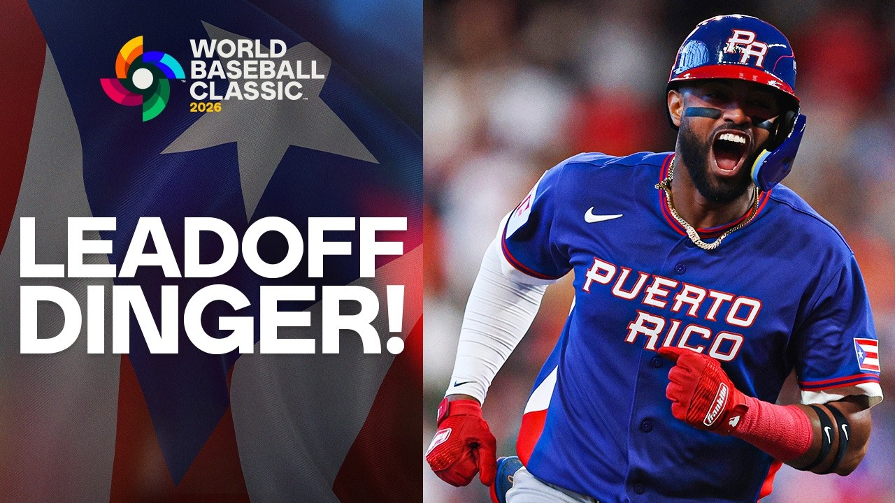 LEADOFF HOME RUN! 🇵🇷 Willi Castro puts Team Puerto Rico ahead in the World Baseball Classic early!
