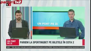 BILETUL ZILEI SPORTINGBET: Golurile ne pot aduce profit!
