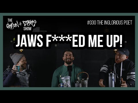 #030 Jaws F***ed Me Up with The Inglorious Poet - The Gimson & Rosko Show