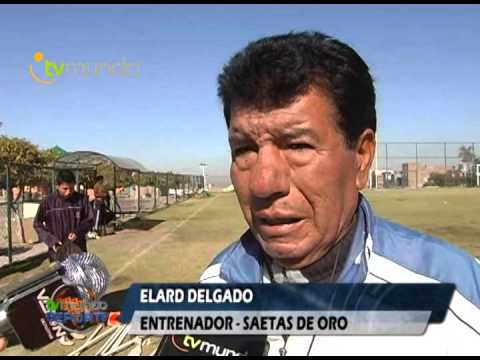 Saetas de Oro - Elard Delgado: "Vamos con precaución al partido con Minas" - Tvmundo Deportes 2013