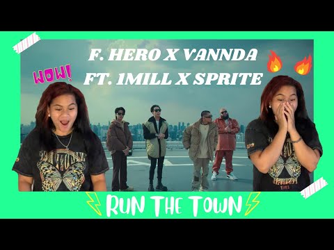 F.HERO x VannDa Ft. 1MILL & SPRITE - RUN THE TOWN REACTION | Journey with Leiloha