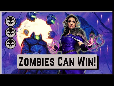 Mono Black Zombies climbing the ranks! | Dominaria United Standard! | MTG Arena