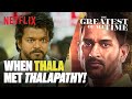 Thalapathy Vijay S THRILLING Bike Stunt Catches THALA DHONI S Attention The GOAT Netflix India