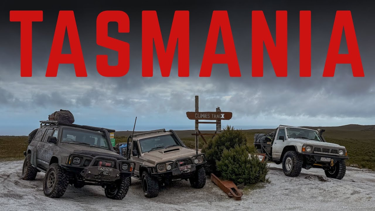 GQ Patrol party in Tasmania | Balfour track & Climies Track 4x4