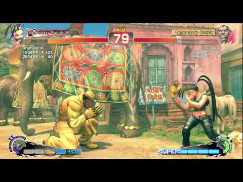 SSF4-AE: uramakiroll [Ibuki] VS -R- [Boxer]