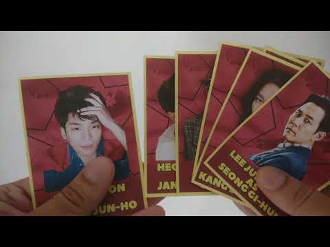 Squid Game Cast Real Name with Age and Biography Facts DIY Cards Season 2