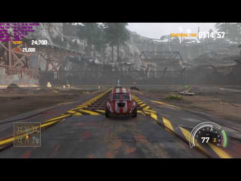 FlatOut 4: Total Insanity [FlatOut Mode] Playthrough Part 2 - "Deathmatch - Forest Arena"