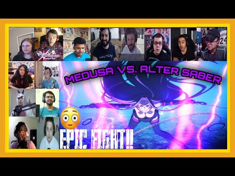 Rider vs. Alter Saber | Fate Stay Night Heaven's Feel III | REACTION MASHUP [FULL EPIC FIGHT!!]