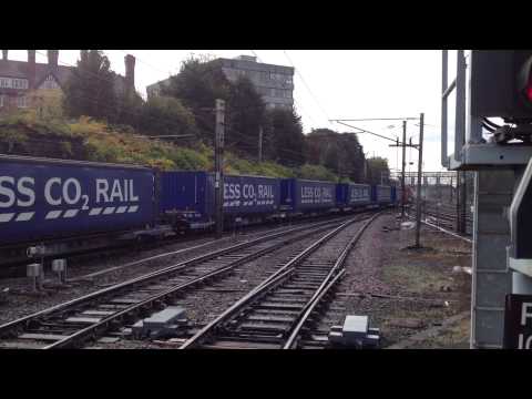 DB Schenker Class 92 039 @ Preston 11/10/14