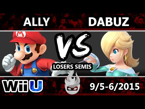Paragon LA 2015 - Ally (Rosalina) Vs. Dabuz (Mario) - Losers Semis - Smash Wii U