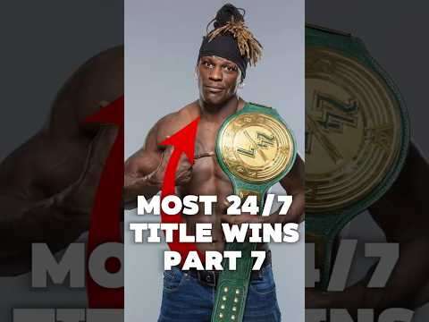 R-Truth's EVERY 24/7 TITLE WIN (Part 7) #wwe #wrestling #shorts