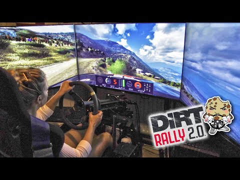 Rally Driver flat out to be fastest Citroen C3 R5 on Dirt Rally 2.0 WRC