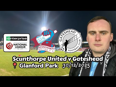 Iron too hot for table propping Heed - Scunthorpe United v Gateshead 30/12/2025