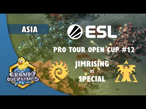 JimRising vs SpeCial - ZvT | ESL Open Cup #12 Asia | Weekly StarCraft 2 Tournament