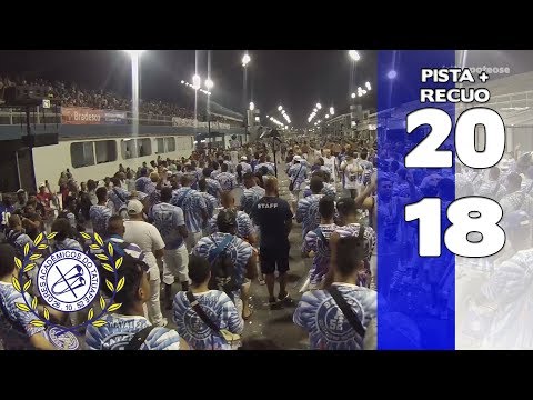 Bateria Tatuapé 2018 - Pista e recuo - Apoteose Visita Anhembi
