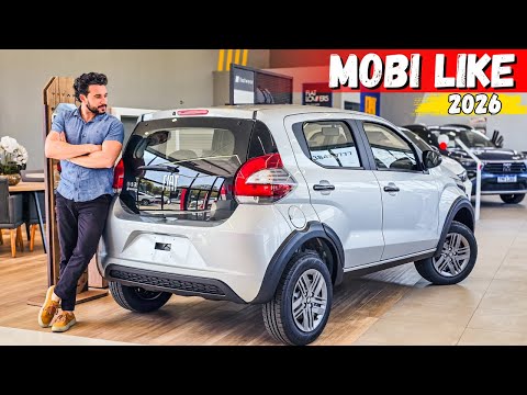 FIAT MOBI LIKE 2026 IN DETAILS AND PRICE
