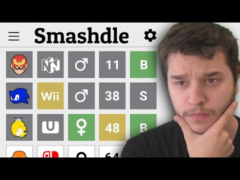 Smash Pro Embarrasses Himself in Smash Wordle...