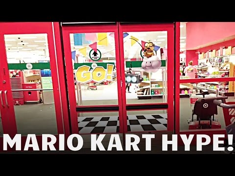 Mario Kart 8 Deluxe HYPE at Target!