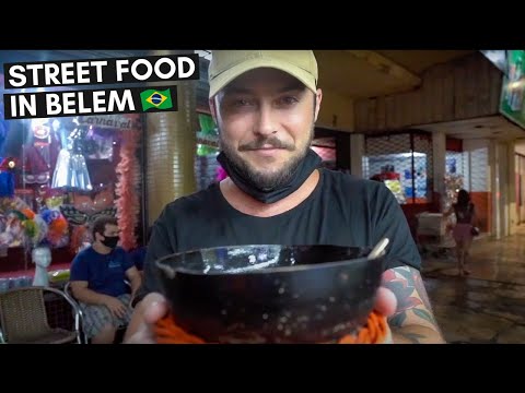 TRYING AMAZON STREET FOOD IN BELÉM 🇧🇷 TACACÁ AT A BRAZILIAN FOOD TRUCK