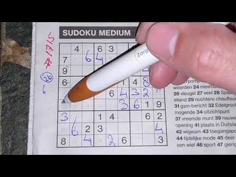 Use the playlist / collection with more than 400 Mediums (#1715) Medium Sudoku puzzle. 10-08-2020