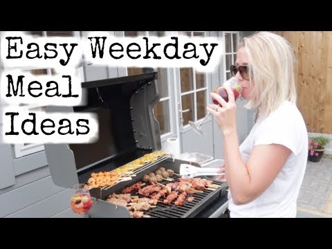 EASY MEAL IDEAS TO FEED YOUR FAMILY | WEEKDAY BBQ FEAST WITH ICELAND & CHANNEL MUM | AD