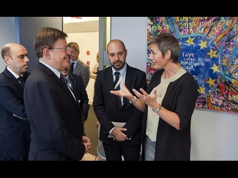 Ximo Puig y Margrethe Vestager pactan elaborar un nuevo pliego para Ciudad de la Luz