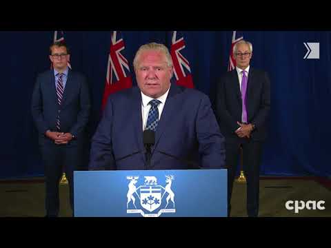 Premier Doug Ford advises Ontarians to avoid crowded beaches COVID 19