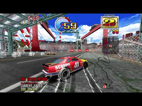 Daytona USA 2 Power Edition (Arcade) - Mix/Challenge 1st Place (Scorpio - 3'02"070)