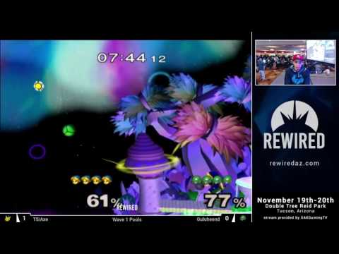 Rewired 2016 Melee Singles Wave 1 Pools - TS|Axe (Pikachu/Toon Link) vs Guluheend (Samus)