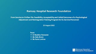 From service to civilian life: Reintegration training program for Australian ex-service personnel