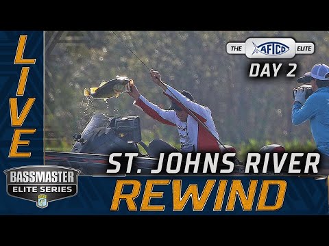 2021 Bassmaster LIVE at St. Johns River - DAY 2 (FRIDAY)