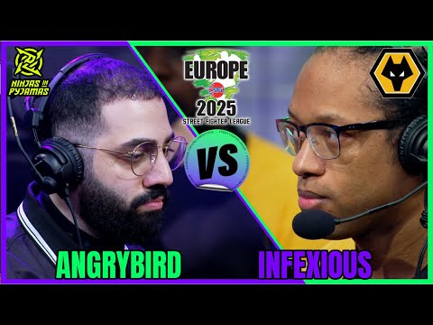 🔥 SF6 ▰ AngryBird (Ryu) vs Infexious (Marisa) ▰ Street Fighter League: Pro-EUROPE 2025🔥