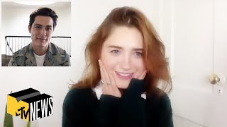 Natalia Dyer & Wolfgang Novogratz on 'Yes, God, Yes' & Their Paths in Hollywood | MTV News video